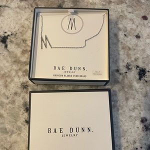 Rae Dunn “M” necklace.